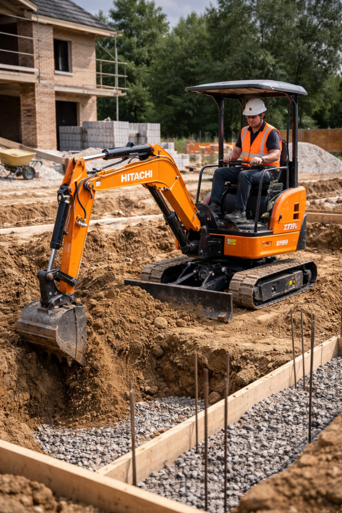 Location Mini-Pelle 1.8 tonnes