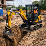 Location mini-pelle 2,5 tonnes